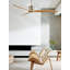 24" Ceiling Fan ½" Inner Diameter Downrod Brushed Chrome Compatible with Fans-931791283-931791278