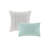 8 Piece Comforter Set Seafoam/Grey Queen