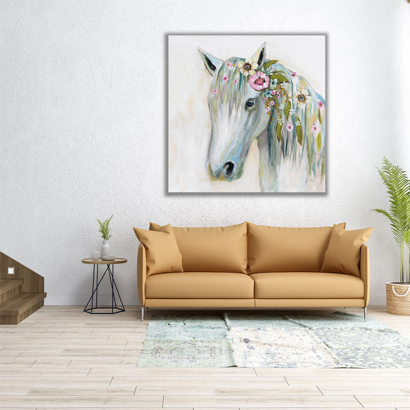 «Lovely II», reproduction d'art sur toile, H 16 po x l 16 po