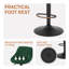 Swivel Yes Bar Stool with Steel Frame-134727867