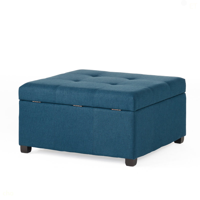 STORAGE OTTOMAN, Navy Blue