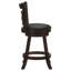 Ensemble de 2 tabourets de bar modernes à hauteur de comptoir pivotant, confortables et élégants pour votre maison-840878307