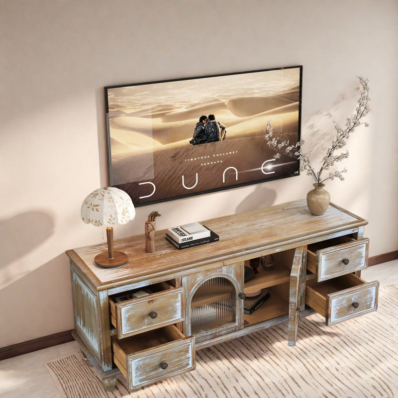 Meuble de rangement et meuble télé spacieux