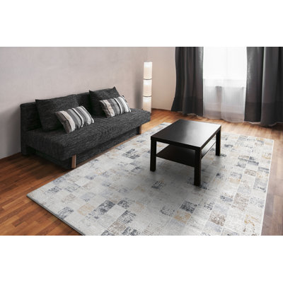 Clarissa 6.7X9 19902-189 IVORY/BEIGE/GREY