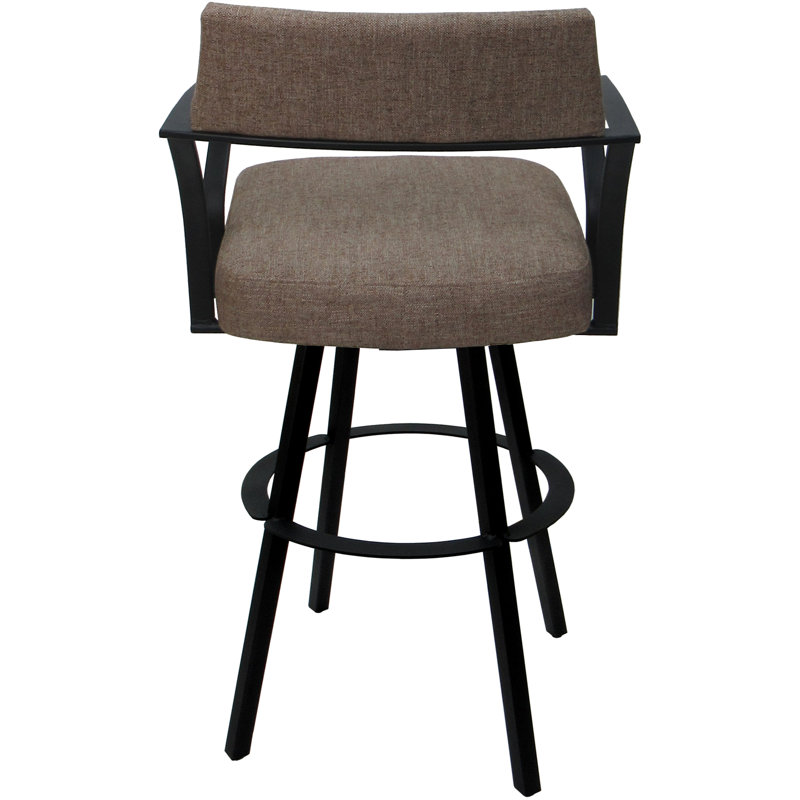 Cahit Mojave, Counter Stool (26" Seat Height), Basin Beige, Brown