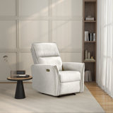Andee Microsuede Fabric Electric Power Recliner Chair