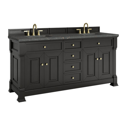 Brookfield 72'' Double Bathroom Vanity with Top