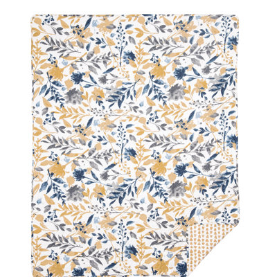 Natural Home Cotton Reversible Quilted Throw