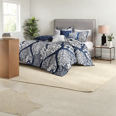 Elegant Multicolor Bedding Sets, Premium Polyester, Damask Style For Home Comfort
