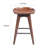 Clitheroe Swivel Solid Wood Counter Stool-1400269976-1400269975