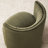 Velvet Upholstered Rolling Dining Chairs with Wheels-1327874369