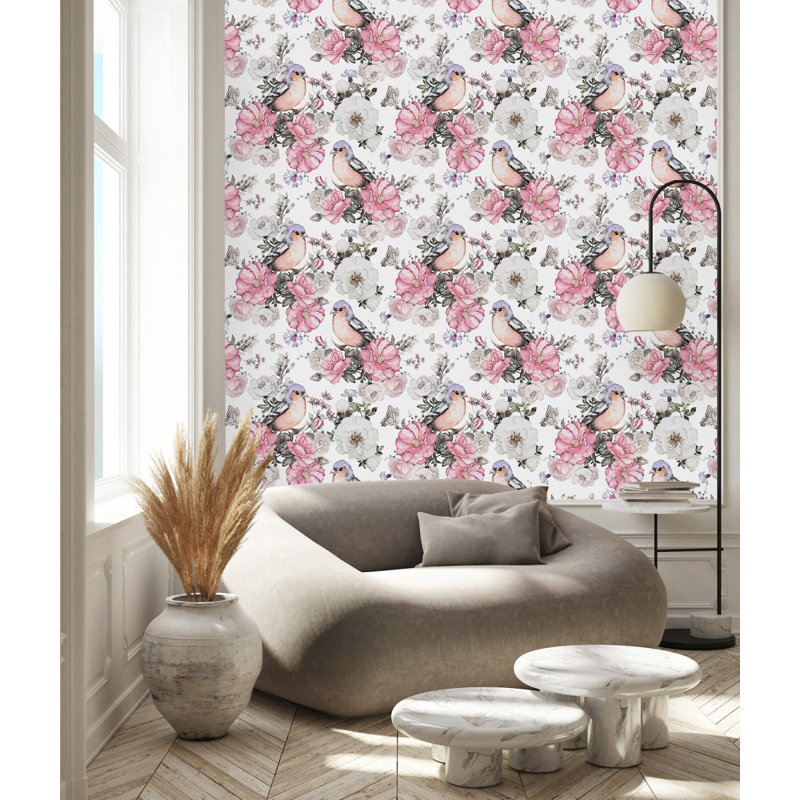 Carreau de papier peint l 25 po, L 2,08 pi x L 10,42 pi