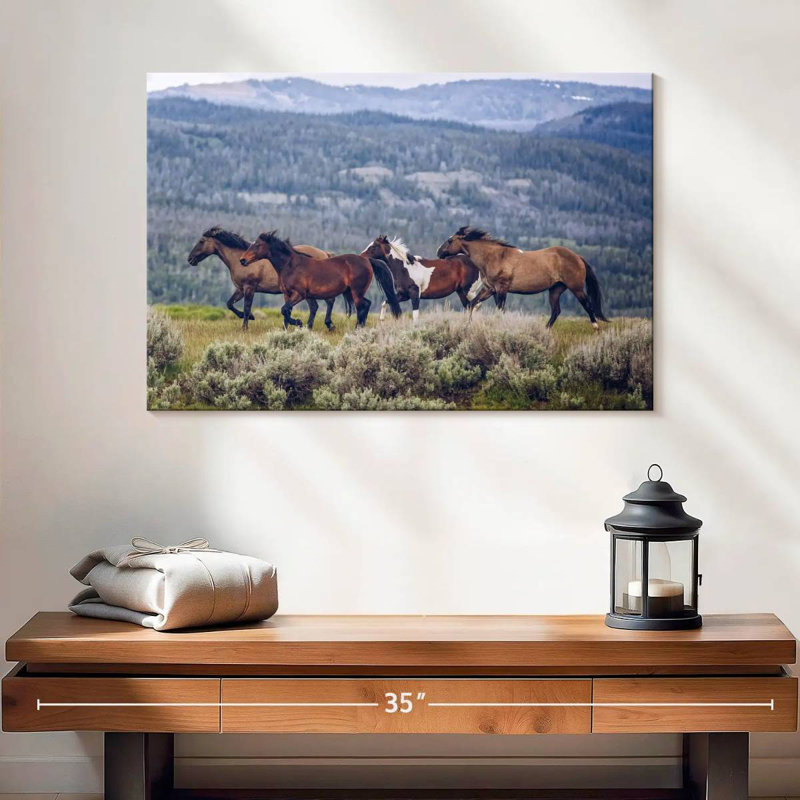 Brampt Mountain Horses, H 16 po x l 24 po