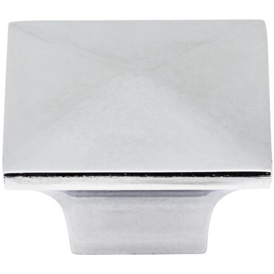 Cairo 1 1/4" Length Square Knob