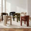 Tabouret de coiffeuse moderne avec accoudoirs-390591164