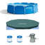 5 pièces pour piscine à pieds Intex + housse de piscine + cartouche filtrante (paquet de 2) + pompe filtrante