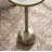 Round Metal Indoor or Outdoor Drink Table-2087468173