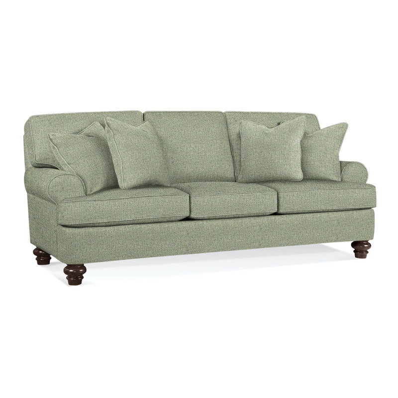 Lowell Sleeper Sofa, Green Performance Fabric; 0851-54, Air Dream Mattress, Black