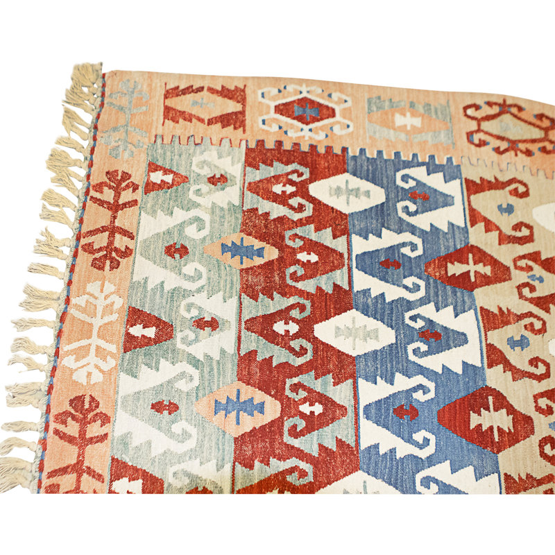 Tapis multicolore de haute qualité noué à la main