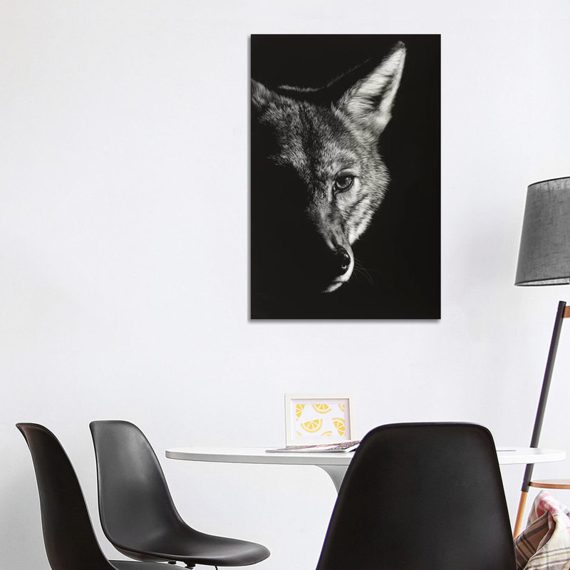 Black Glimpse VI by Julie T. Chapman - Wrapped Canvas Print, 101.6 cm H x 66.04 cm W x 1.91 cm D