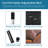 Germanton 4-Inch Bed Base with Wallhugger Pillow Tilt, Dual Massage System, Zero Gravity, Fast and Easy Setup-644120997