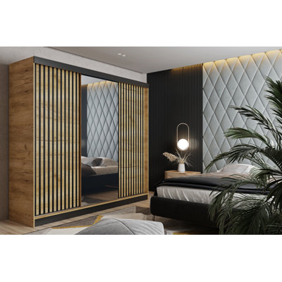Alnita 3 Door Wardrobe