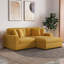 Canapé modulaire en velours côtelé 2 pièces Milbrey-2098009034-2129726389