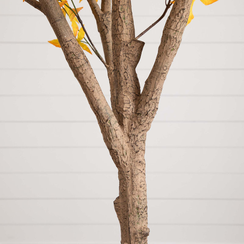 Arbre d'automne artificiel érable d'automne, H 108 po x l 48 po x P 48 po