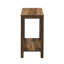 Emmie A-Frame End Table with Lower Shelf-1188463745