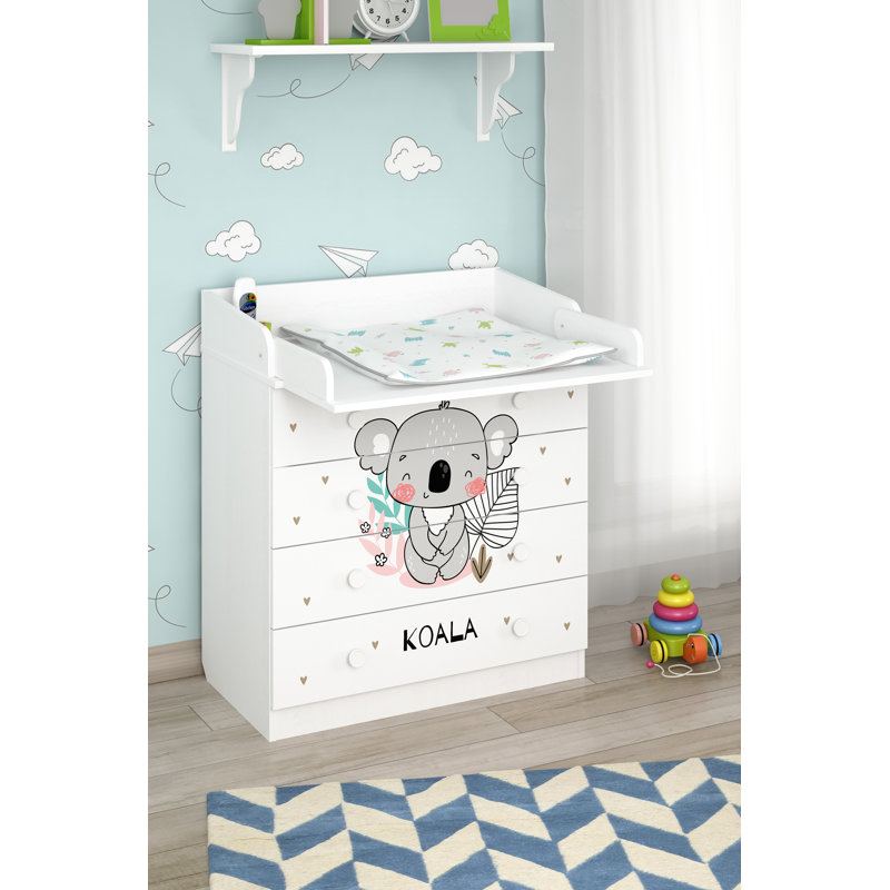 Changing dresser Model 800, white, Coala