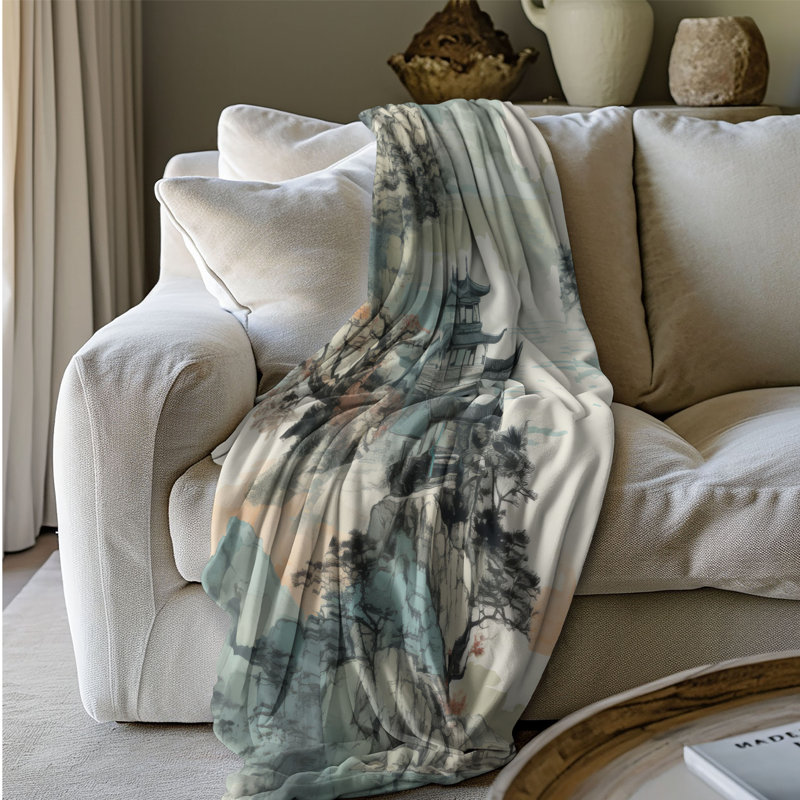 Ancient Trees - 1 Piece Premium Blanket, Twin