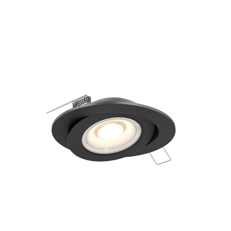 Panneau lumineux à DEL 6 po, Noir