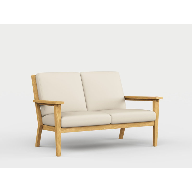 Savannah Outdoor 2 - Seat Loveseat, Premier Flax