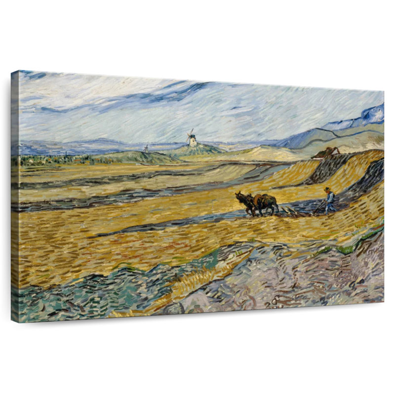 Terrain clos avec charrue, H 16 po x l 24 po