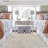 Amiens Faiz Ivory Multi-Colored Bohemian Moroccan Easy Care Indoor Area Rug with Short Fringe-94418546