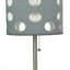 Lampe de table rétro grise / blanche 30 "H