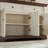 Farmhouse Style Kitchen Storage Cabinet-793246143