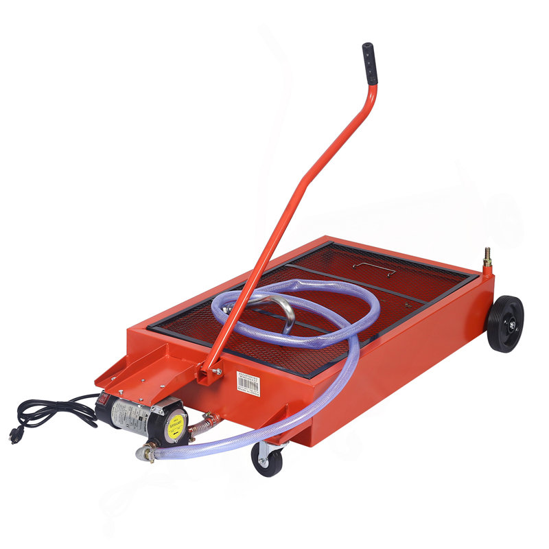 17-Gallon Low-Profile Oil Drain With Electric Pump
