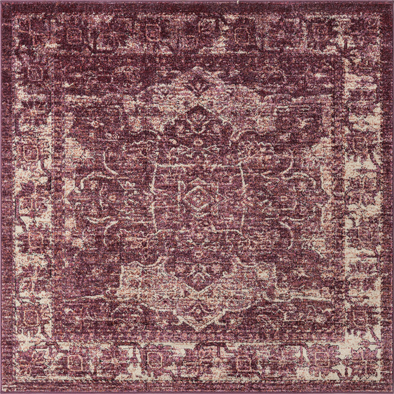 Mekalah Oriental Indoor Rug, Square 6'