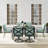 Halles 6 - Person Patio Dining Set with Rectangular Table , Cushions Included-2103945124