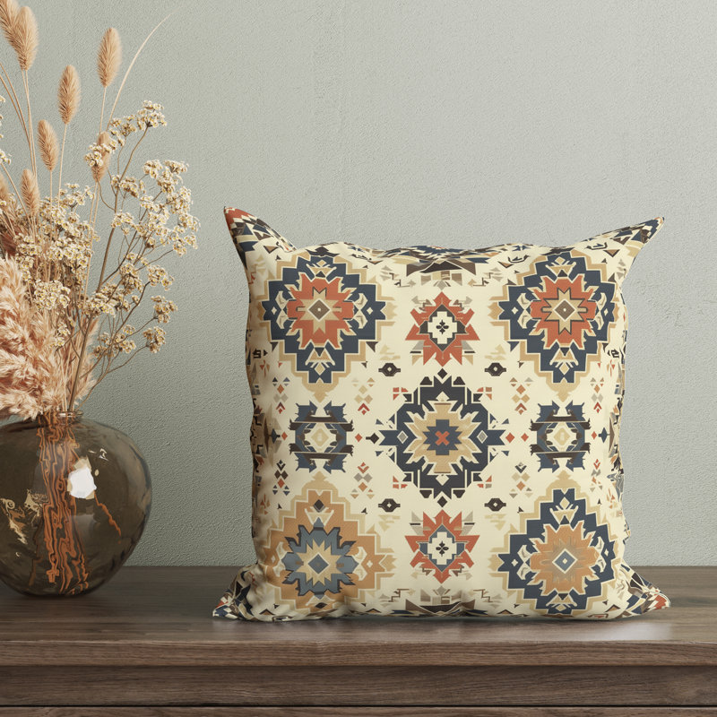 Housse de coussin Samira Eastern Elegance, H 16 po x l 16 po