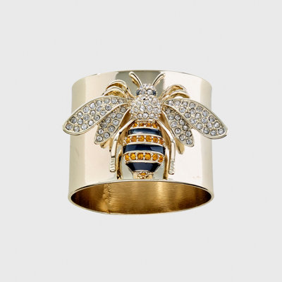 Stripey Bee Napkin Rings