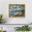 Morning Moon Over Waikiki - Reproduction encadrée - Restickable