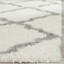 Tapis ivoire / gris à motif géométrique Alonnah-1777637953