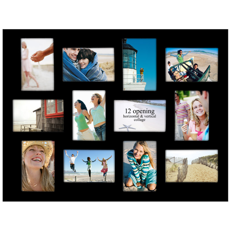 Alfreco Black Wood Matte Picture Frame