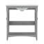 Ensemble de meuble-lavabo double 32 "avec miroir -1593661205