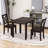 Rainar 3 - Piece Extendable Dining Set with Drop Leaf, 2 Chairs for Small Places-892956641