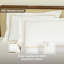 MHG Living Duvet Cover Set Kensington Gold Baratta Stitch Design Cotton Bedding - Includes 2 Pillowcases-122257769