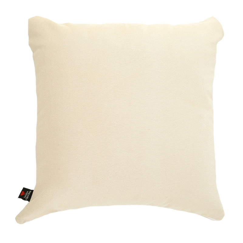 Mirador Square Cushion, Medium, Cream