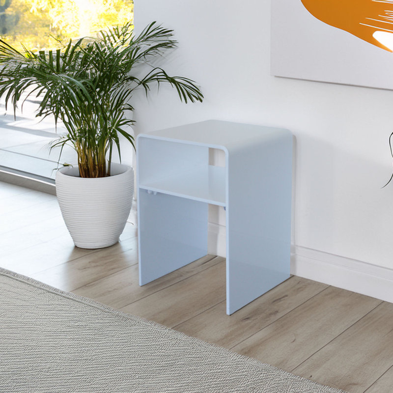 End Table, White